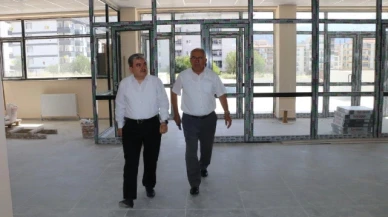 Türkmen, İnşaat Çalışmalarını Yerinde İncelemeye Devam Ediyor