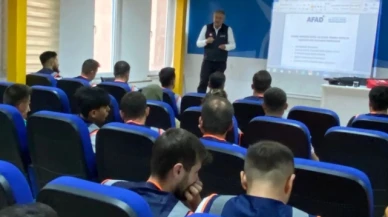 Amasya’da Destek AFAD Gönüllü Eğitimi Verildi