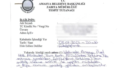 Amasya’da fiyat tarifesine uymayan işletmeye ceza!