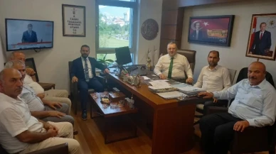 Asan, Çilez’i TBMM’de ziyaret etti