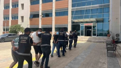 Baskı ve tehdit ile iş yerlerine çöktüler: 6 şüpheli yakalandı