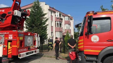 Bataryalardan çıkan yangın korkuttu