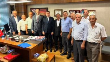 Büyükkaymakcı ve beraberindekilerden Karagöz’e Ziyaret
