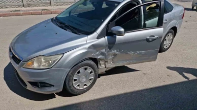 Dikkatsizlik trafik kazasına neden oldu