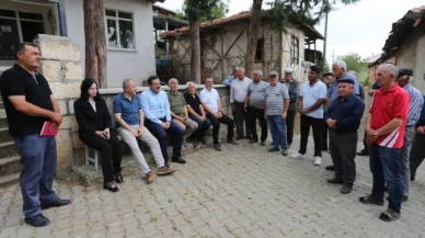 Doruk, Gümüşhacıköy’de köy sakinleriyle bir araya geldi