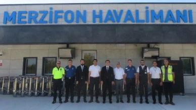 Güldoğan'ın, Merzifon'da Veda Ziyaretleri Devam Ediyor