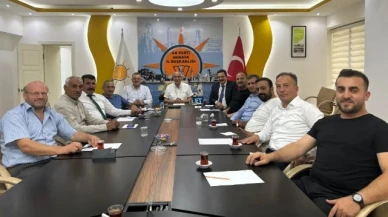 İl Başkanlığı'nda İstişare ve Değerlendirme Toplantısı Yapıldı
