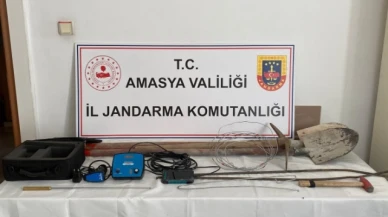 İzinsiz kazı yapan 11 kişi yakalandı