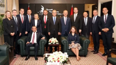 Karagöz, Özel’i makamında ziyaret etti