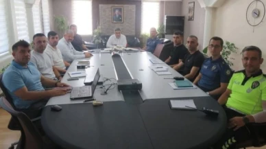 Kaymakam Karaaslan, Emniyet Personeli İle Bir Araya Geldi