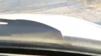 Kaza canlı yayına yansıdı: 1'i ağır 4 yaralı