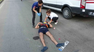 Kaza yapan akrabasına yardıma giderken kaza geçirdi