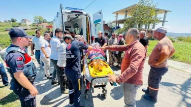 Kontrolden çıkan traktör devrildi: 1 ölü, 3 yaralı