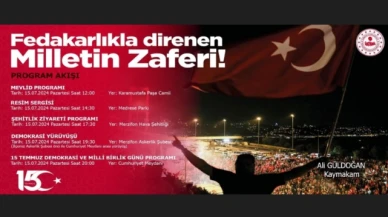 Merzifon’da 15 Temmuz Programı Belli Oldu!