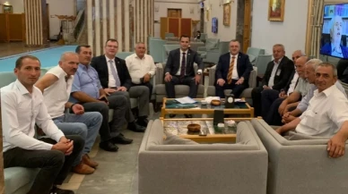 Milletvekili Çilez, Büyükkaymakcı’yı Misafir Etti
