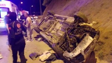 Trafik kazasında 2'si çocuk 4 kişi yaralandı