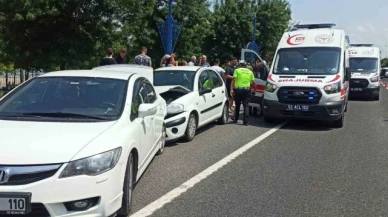 Trafik kazasında 7 kişi yaralandı