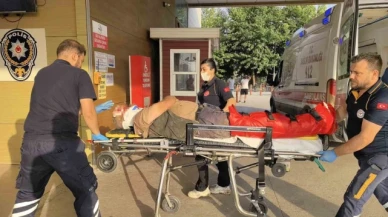 Traktörün ezdiği çiftçi ağır yaralandı