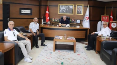 Turabi, Kılıç ile Yanık’ı misafir etti
