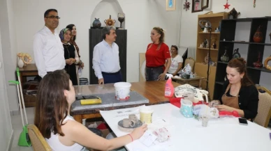 Türkmen, Olgunlaşma Enstitüsünü Ziyaret Etti