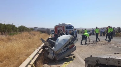 Yakıt tankeri ile otomobil çarpıştı: 1 ölü