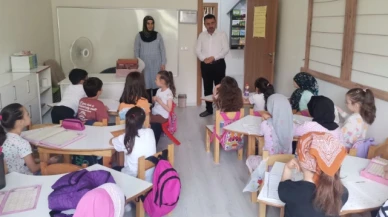 Yaz Kur'an Kurslarında Eğitim Devam Ediyor