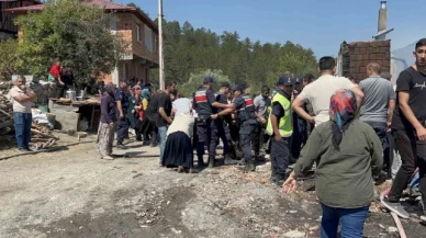 3 ev, 2 ahır ve 1 samanlık alevlere teslim oldu: 16 yaşındaki genç hayatını kaybetti