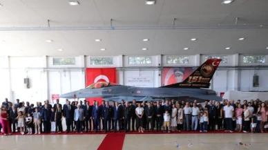 5'nci Ana Jet Üs Komutanlığı'nda Rütbe Terfi Töreni Düzenlendi