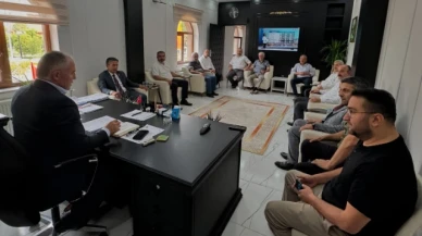 Akgül ve Yönetiminden Başkan Özalp’e ziyaret