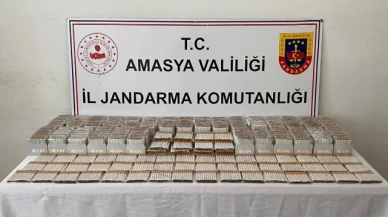 Amasya'da kaçakçılık operasyonu!