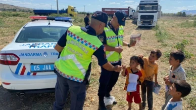 Amasya'da mevsimlik tarım işçilerine trafik eğitimi verildi