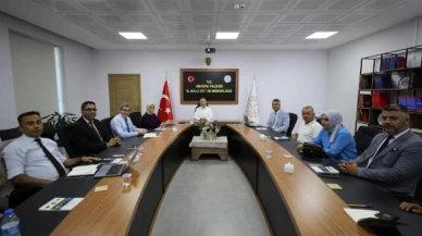 Amasya’daki eğitim çalışmaları değerlendirildi