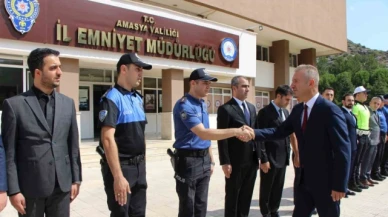 Amasya’nın yeni emniyet müdürü Ayhan Saraç göreve başladı