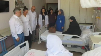 Başhekim Köroğlu'ndan bilgiler aldı