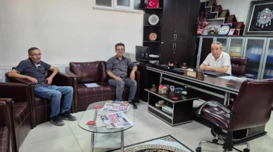 Çelik'ten Haber Merkezi'mize Ziyaret