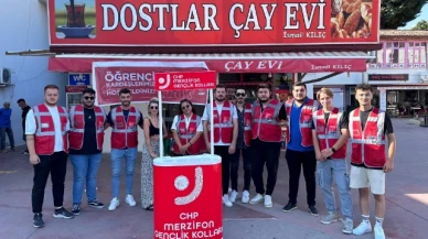 CHP Gençliği Misafirleri Otogarda Karşıladı