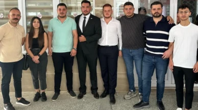 CHP Gümüşhacıköy Gençlik Kolları'nda bayrak değişimi