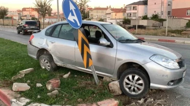 Cip ile otomobil çarpıştı: 2 yaralı