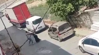 Dehşet anları: Sokak ortasında eşini böyle öldürdü