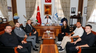 Demir ve ekibinden Başkan Kargı'ya ziyaret