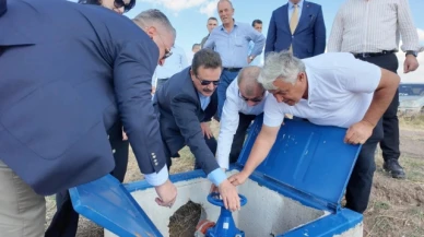Doluca Köyü'nde Basınçlı Sulama Tesisi'nin Açılışı Yapıldı
