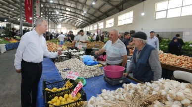 Doruk’tan İstasyon Semt Pazarı’na ziyaret