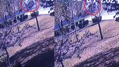 Freni patlayan yolcu midibüsünün otogar içine düşme anı kamerada
