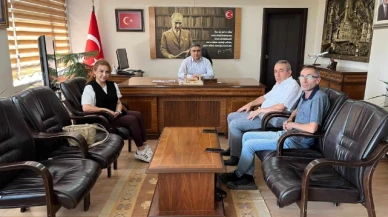 Güley'den Kaymakam Karaaslan'a Hayırlı Olsun Ziyareti