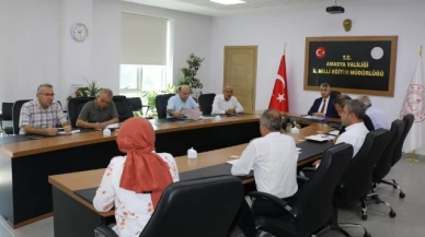 Haftalık olağan Eğitim Değerlendirme Toplantısı yapıldı