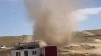 Hortum paniğe neden oldu