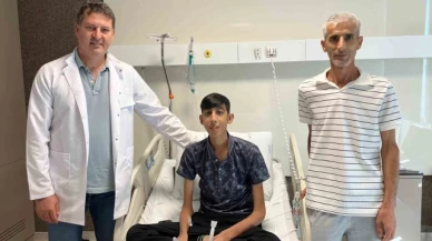 Karaciğer nakli bekleyen 18 yaşındaki gence dayısı umut oldu