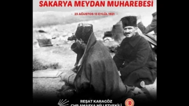 Karagöz'den Sakarya Meydan Muharebesi'nin 103. yıl dönümü mesajı