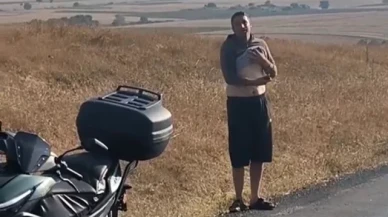 Karısını öldüren zanlı intihar etmeye çalıştı: O anlar kamerada