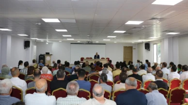 Katipoğlu, İl Müdürlüğü Personeli ile Toplantı gerçekleştirdi